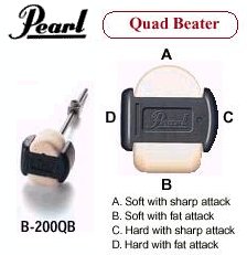 Pearl B-200QB QuadBeater
