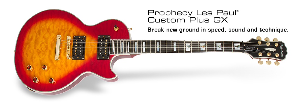 Epiphone Prophecy LP Custom Plus GX-HS