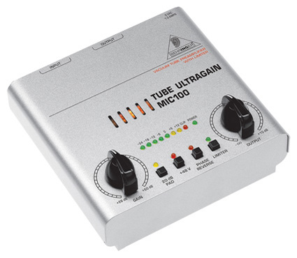 Behringer TUBE ULTRAGAIN MIC100