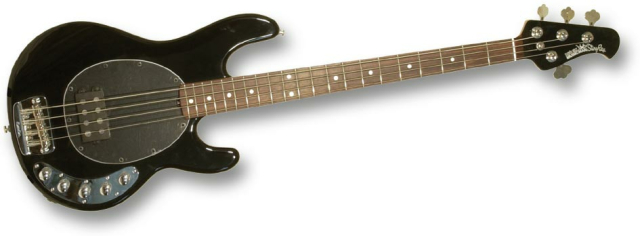 MusicMan Stingray SR4-H/PZ R/BK