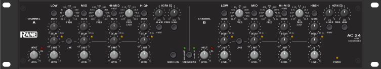 Rane AC 24 Active Crossover
