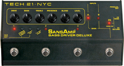 Tech21 SansAmp Bass Driver Deluxe