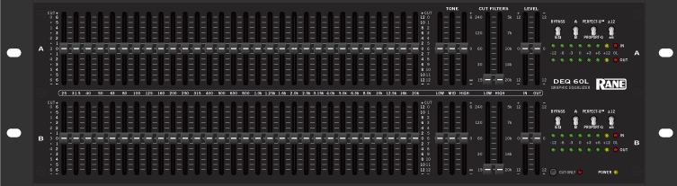 Rane DEQ 60L Graphic Equalizer