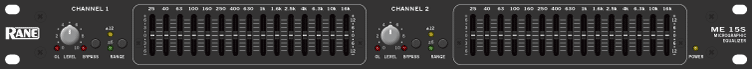 Rane ME 15S microGraphic Equalizer