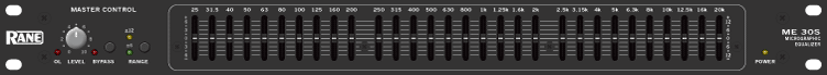 Rane ME 30S microGraphic Equalizer
