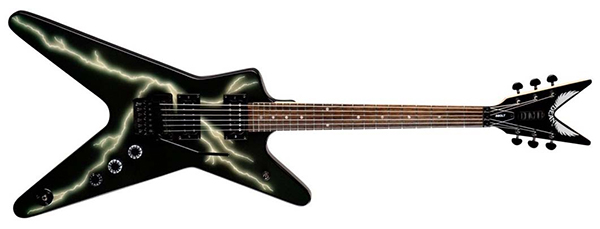 Dean ML F Black Bolt