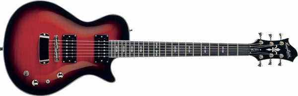 Hagström Ultra Swede Burgundy Burst